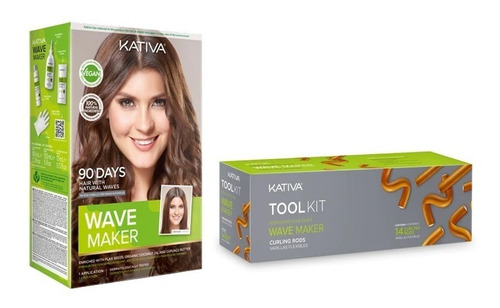 Kit Kativa Wave Maker+ Varillas - mL