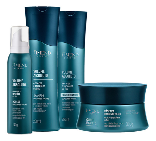 Amend Kit Volume Absoluto 4 Produtos Expertise