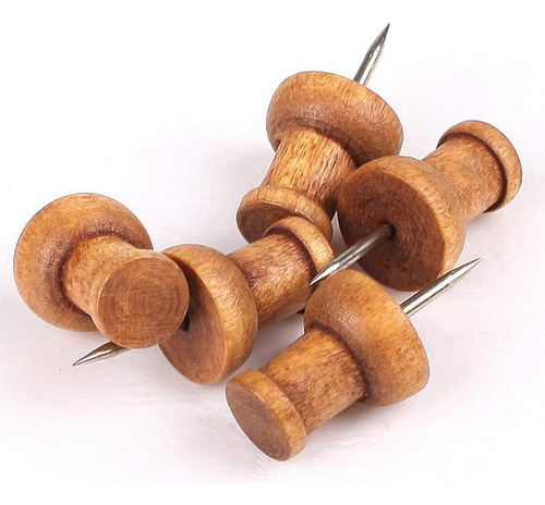 X 50 Alfileres De Madera, Estándar, Tachuelas De Madera