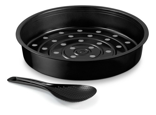 Panela De Arroz Elétrica Visio Rice Glass Elgin 10 Xícaras Preto 60hz