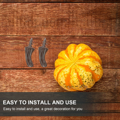 100 Piezas De Tallos De Calabaza Falsos, Suministros Para Ma