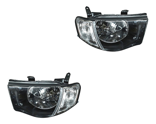 Par Faros C/cuarto Blanco Mitsubishi L200 08-15