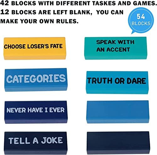 Juego De Mesa Jenga De Colores