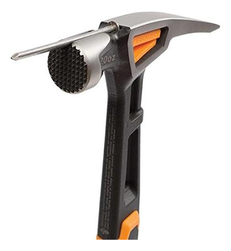 Fiskars Isocore 22 Oz De Martillo De Garra De Cara Fresada C