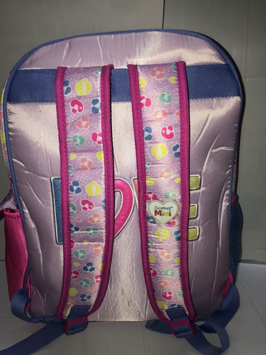 Imagen 3 de 5 de Mochila 17 Espalda Simones Original Duendesyprincesas