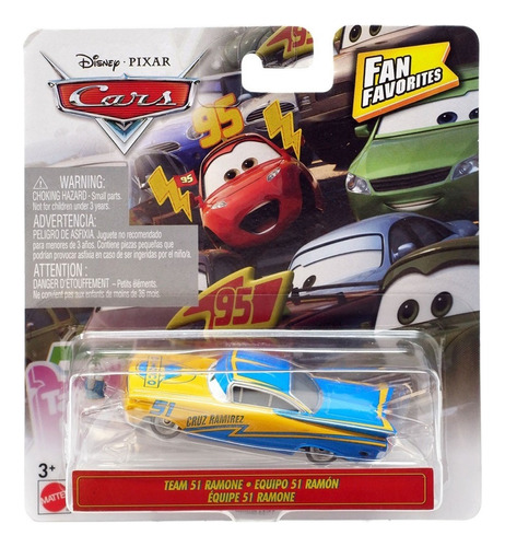 Disney Cars Ramone Equipe 51 Fan Favorites Tenho +400 Md Rar