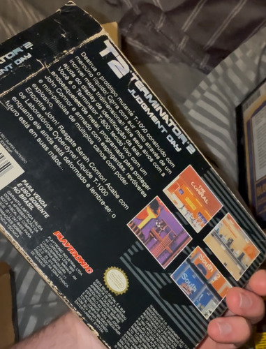 Snes Playtronic T2 Judgement Day Cib Raríssimo