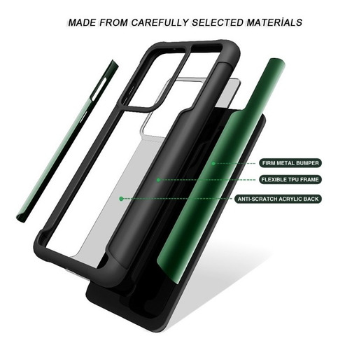 Funda Para Galaxy S20/ S20+/ S20 Ultra Metal Color + Cristal