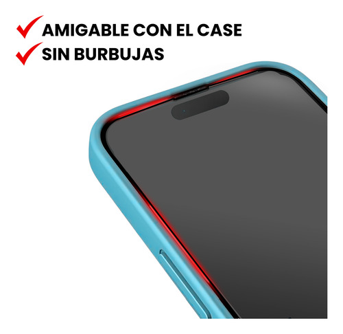 Mica Blackframe Rhinoglass Pack 2 Piezas - Motorola One Hyper