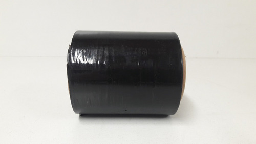 Imagen 2 de 6 de Rollo De Film O Strich En Color Negro De 10 Cm De Ancho