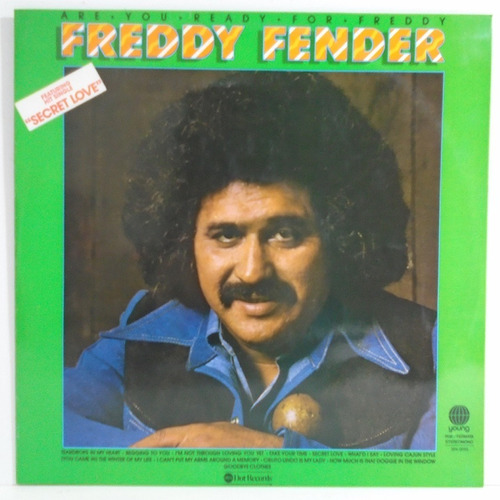 Freddy Fender 1975 Are You Ready For Freddy Lp Secret Love