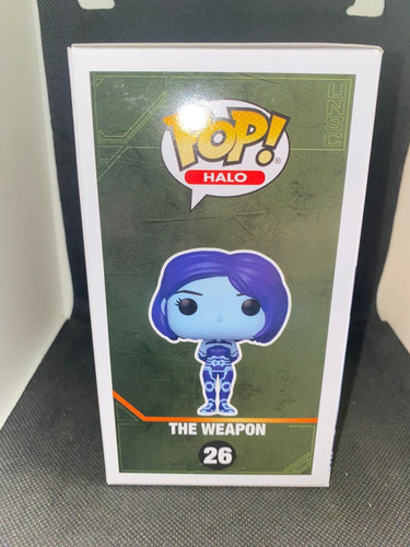 Funko Pop The Weapon Glow In The Dark Halo Special Cortana (Usado)