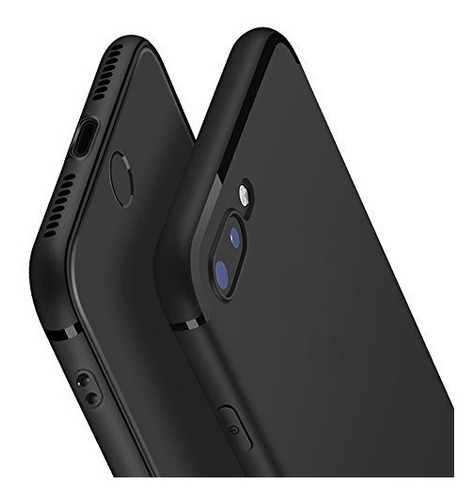 Carcasa Byobcrew P/para iPhone 7 Plus Tpu Ultradelgada Negro