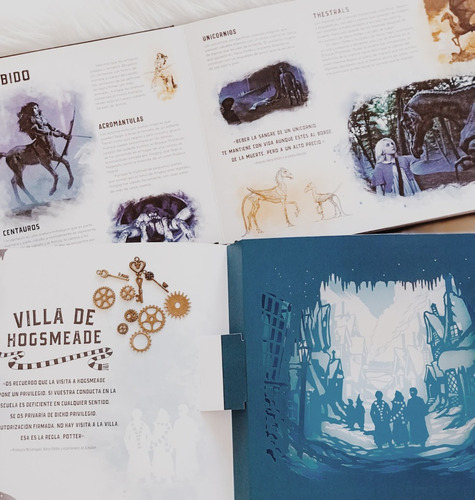 Imagen 3 de 8 de Harry Potter: Lugares Mágicos. Un Álbum De Escenas De Papel
