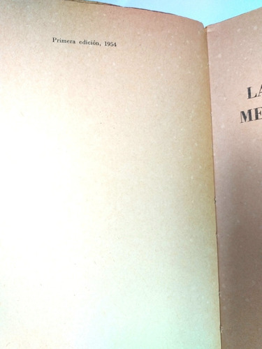 La Formación De La Mentalidad Mexicana Patrick Romanell 1954 (Usado)