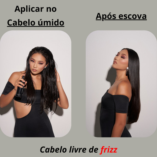 Protetor Térmico Capilar Ojoaquim Leave-in Antifrizz Escova