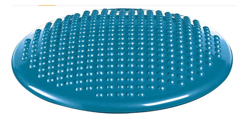 Gaiam - Cojín De Equilibrio Para Niños, Inflable, Con Aguja De Inflado, Azul