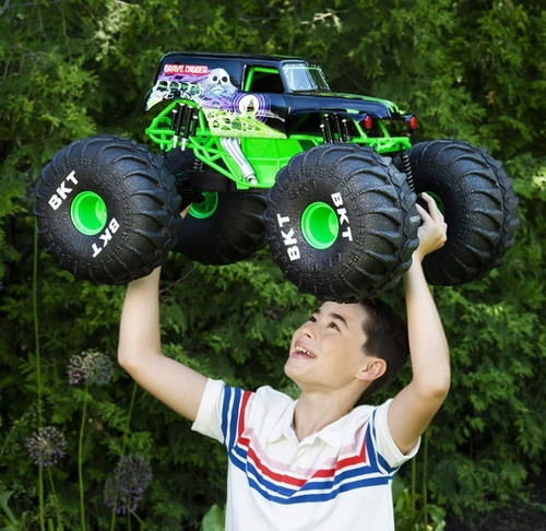 Carro A Control Remoto Monster Truck Con Luces