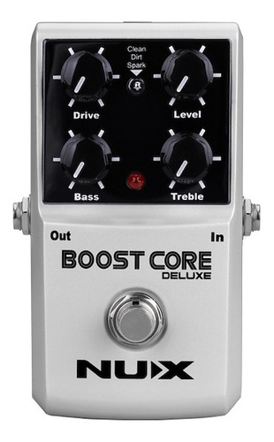 Pedal De Efecto Eléctrica Nux Deluxe Boost Core Booster