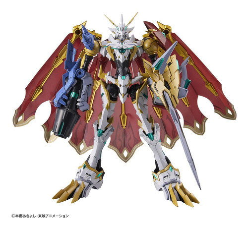 Digimon Omegamon X Antibody Figure Rise Model Kit Bandai