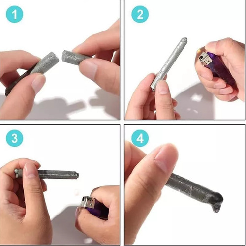 15 Varillas De Aluminio De Baja Temperatura Fáciles De Fundi