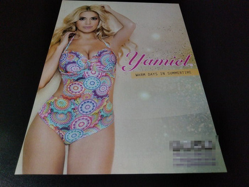 (pg029) Publicidad Yamiel * Virginia Gallardo (Usado)
