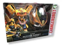 Comprar  Auto Robot Transformable Camaro Amarillo Con Mascara 