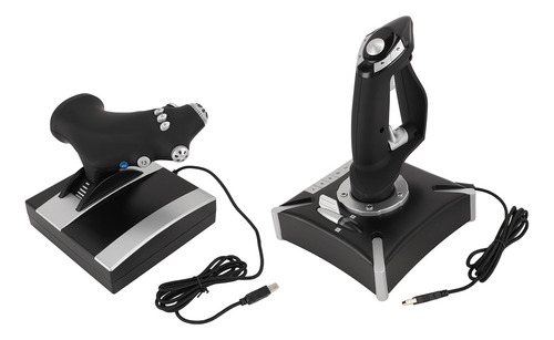 El Joystick De Flight Simulator Controla Un Timón De Acelera