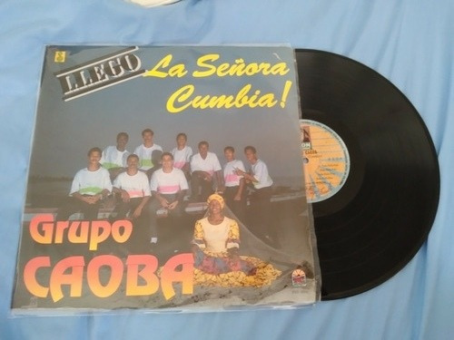 Grupo Caoba Llegó La Señora Cumbia Lp León Récords 1989