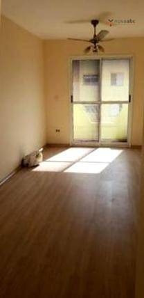 Apartamento Com 2 Dormitórios Para Alugar, 75 M² Por R$ 1.400/mês - Parque Erasmo Assunção - Santo André/sp - Ap1242