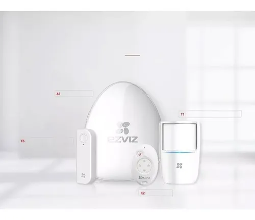 Kit Alarma Hogar Wifi Ezviz Starter Bs-113a