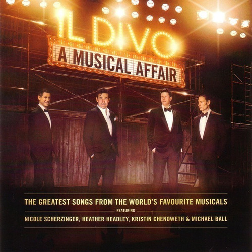 Cd Il Divo - A Musical Affair ¡nuevo Y Sellado!