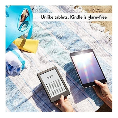 E-Reader Kindle 10 Gen 8GB negro con pantalla de 6" 167ppp