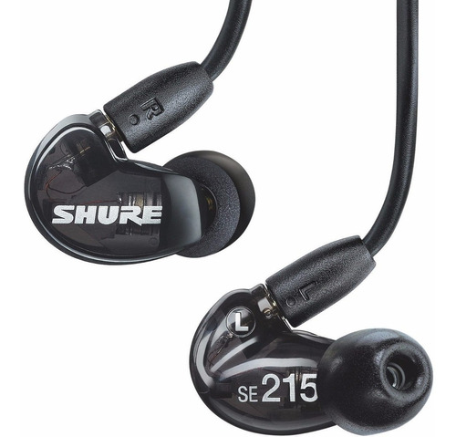 Audifonos Shure Se-215k Estudio In-ear Se 215 Se215 - Uni