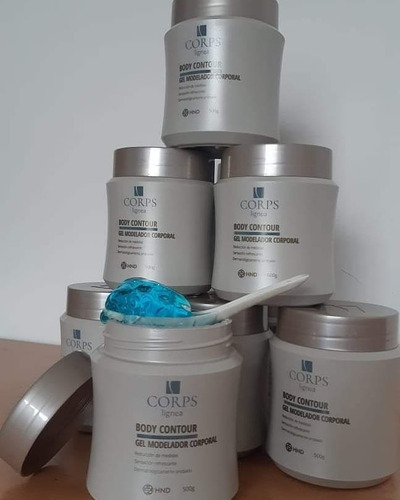 Imagen 2 de 4 de Gel Reductor Quema Grasa Gel Corps Hnd 500 Gr