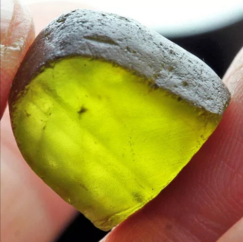 19.05ct 100% Natural Piedra Turmalina Verde Amarillo Reiki