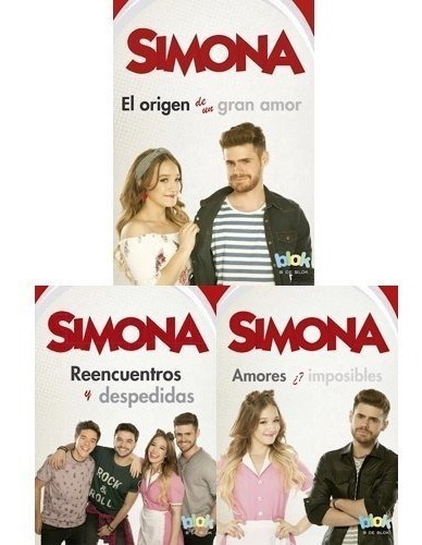 Pack Libros Simona (3 Libros) - Varios Autores