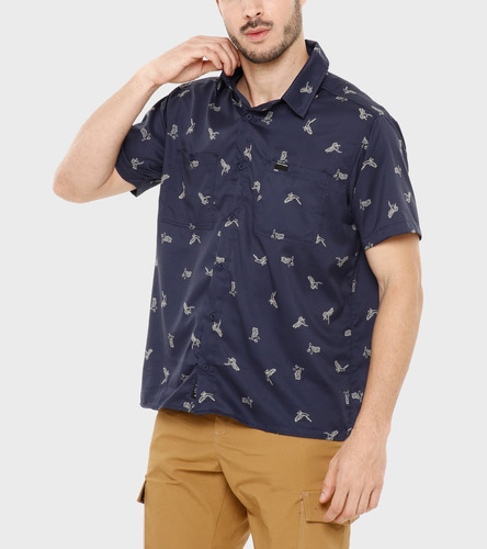 Camisa Montagne Webster Hombre, Respirable, Secado Rápido