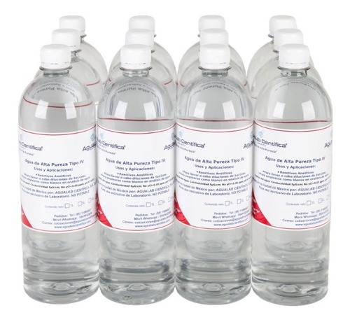 Agua Destilada 12 Pack Envio Incluido