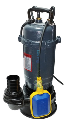 Bomba Sumergible Agua Turbia 1 Hp 750w Wqd6-16fb 127v