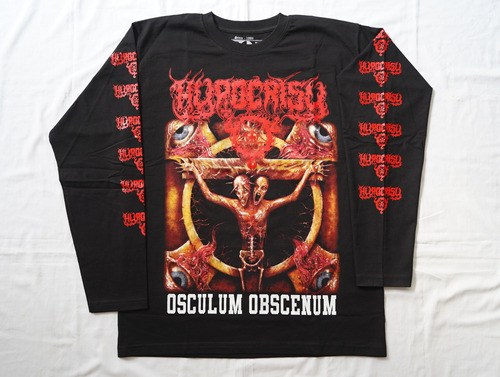 Polo Manga Larga Hypocrisy Osculum Obscenum (l) Death Metal