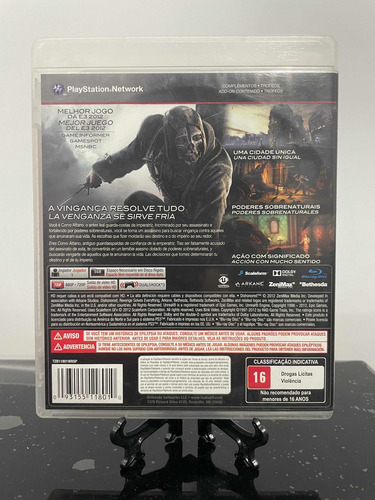 Dishonored (ps3) (Usado)