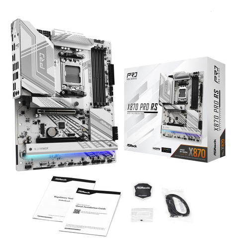 Motherboard Asrock X870 Pro Rs Amd Am5 Atx Ddr5 Pcie 5