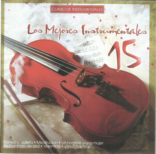 Los Mejores Instrumentales 15 | Cd Música Nueva