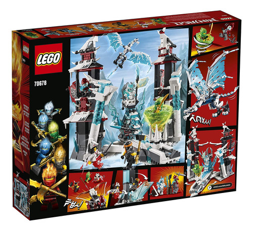 Lego Ninjago Castillo Del Emperador Abandonado 70678 Kit De