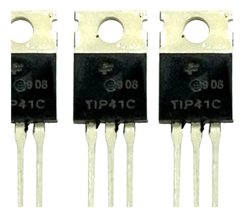 10pcs Tip41c Npn Transistor Npn Triode 100v 6a 65w To-220 ..