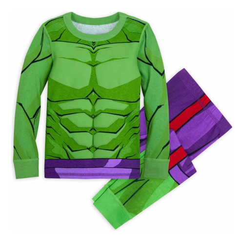 Hulk Pijama Disfraz Talla 6 Avengers  Disney Store