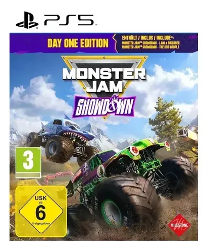 Monster Jam Showdown Day One Edition Ps5 Fisico Europeu