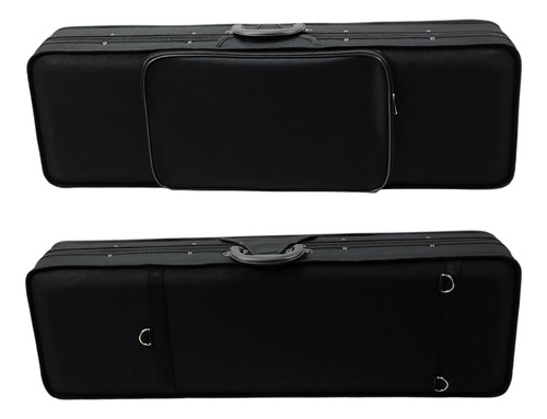 Kit Violino Konig Fosco 4/4 Estojo Espaleira Afinador Breu