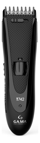 Cortapelo Clipper Gama Black Titanium T742 Inalámbrico Negro